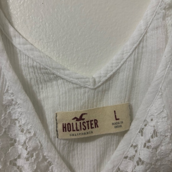 Hollister White Lace Tank - Picture 2 of 5